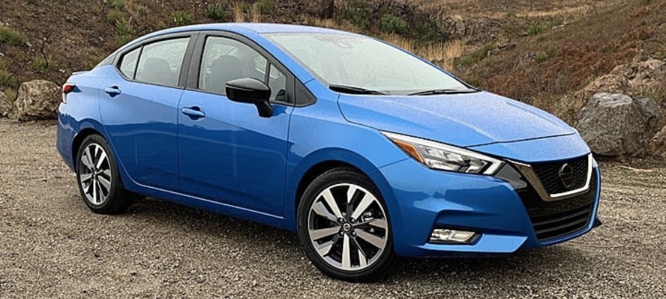 Nissan Versa rental car in Dubai with Bluetooth and Cruise Control
